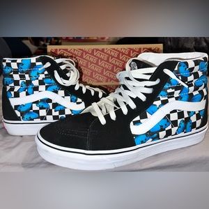 Men’s Blue Butterfly Vans